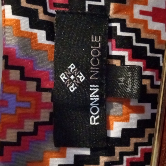 Women's Dress Designer Ronnie Nicole s. 14 - Picture 3 of 7